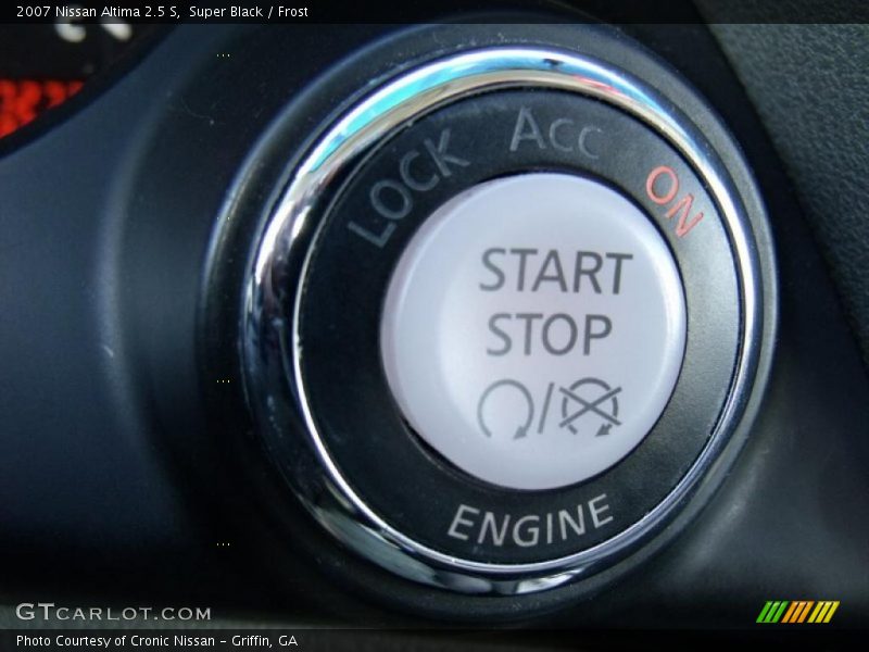 Super Black / Frost 2007 Nissan Altima 2.5 S