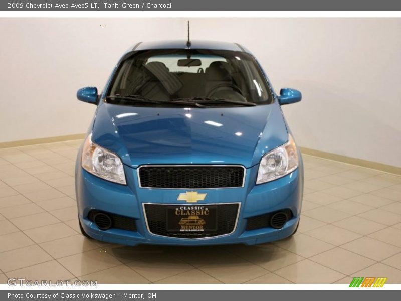 Tahiti Green / Charcoal 2009 Chevrolet Aveo Aveo5 LT