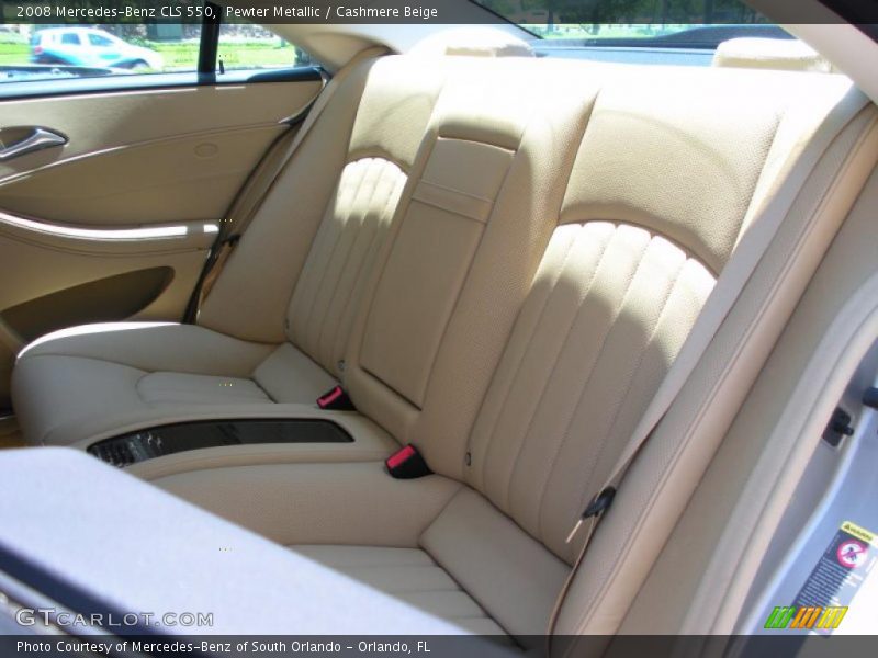 Pewter Metallic / Cashmere Beige 2008 Mercedes-Benz CLS 550