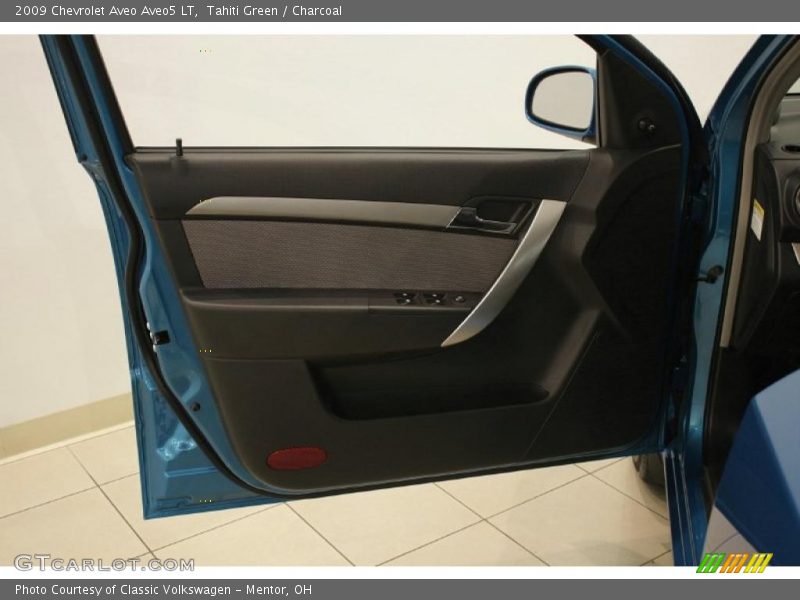 Tahiti Green / Charcoal 2009 Chevrolet Aveo Aveo5 LT