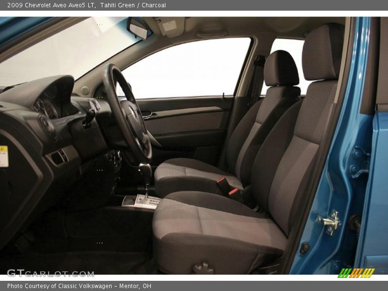Tahiti Green / Charcoal 2009 Chevrolet Aveo Aveo5 LT