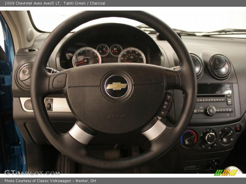 Tahiti Green / Charcoal 2009 Chevrolet Aveo Aveo5 LT
