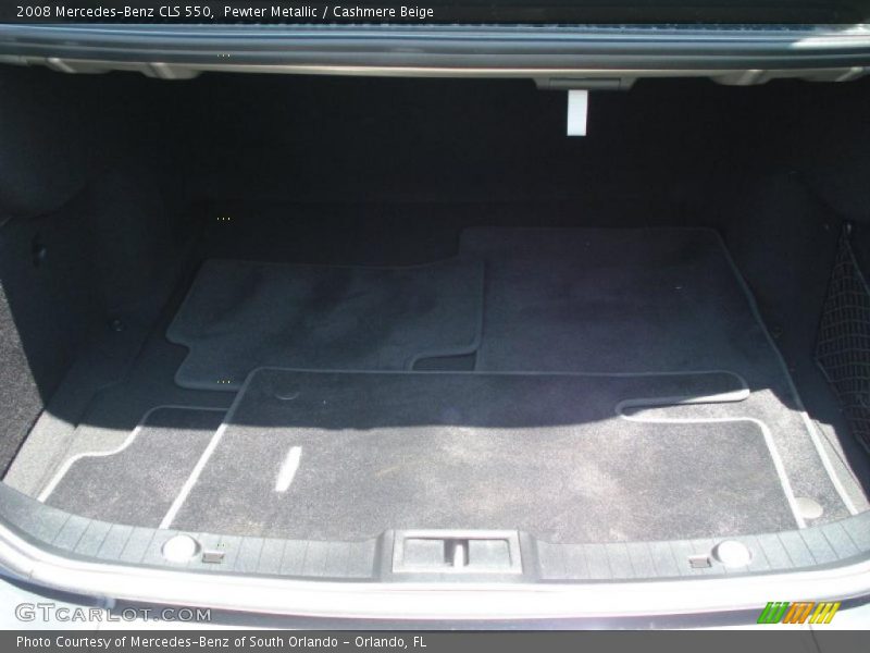 Pewter Metallic / Cashmere Beige 2008 Mercedes-Benz CLS 550