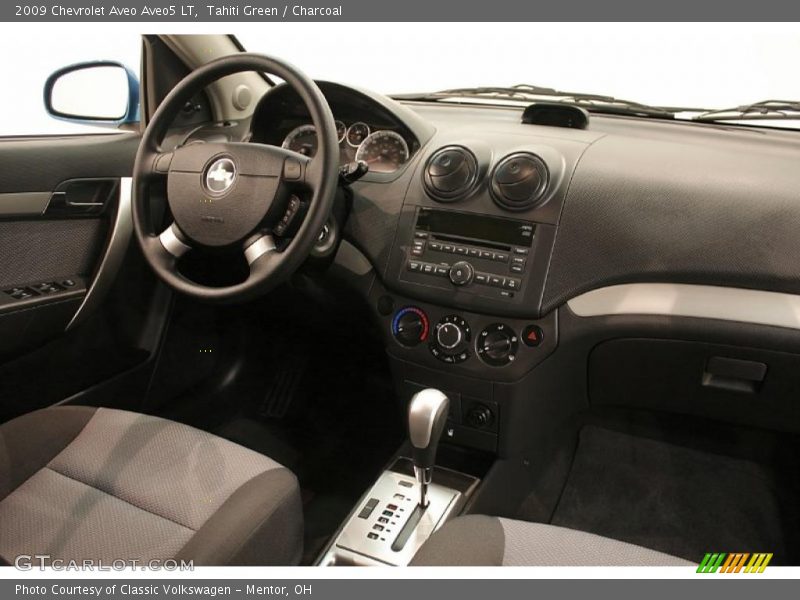 Tahiti Green / Charcoal 2009 Chevrolet Aveo Aveo5 LT