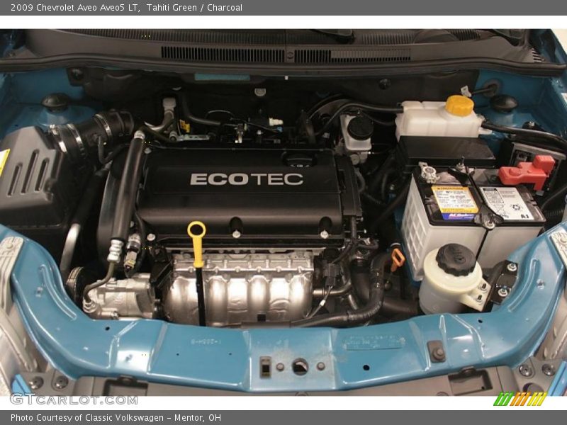 Tahiti Green / Charcoal 2009 Chevrolet Aveo Aveo5 LT