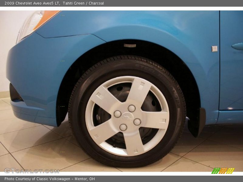 Tahiti Green / Charcoal 2009 Chevrolet Aveo Aveo5 LT