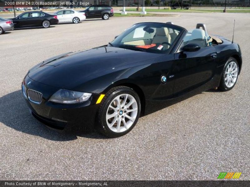 Jet Black / Beige 2008 BMW Z4 3.0i Roadster