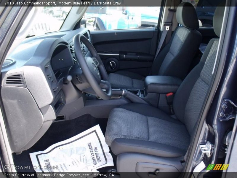 Modern Blue Pearl / Dark Slate Gray 2010 Jeep Commander Sport