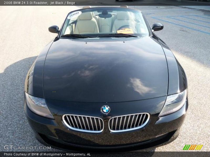 Jet Black / Beige 2008 BMW Z4 3.0i Roadster