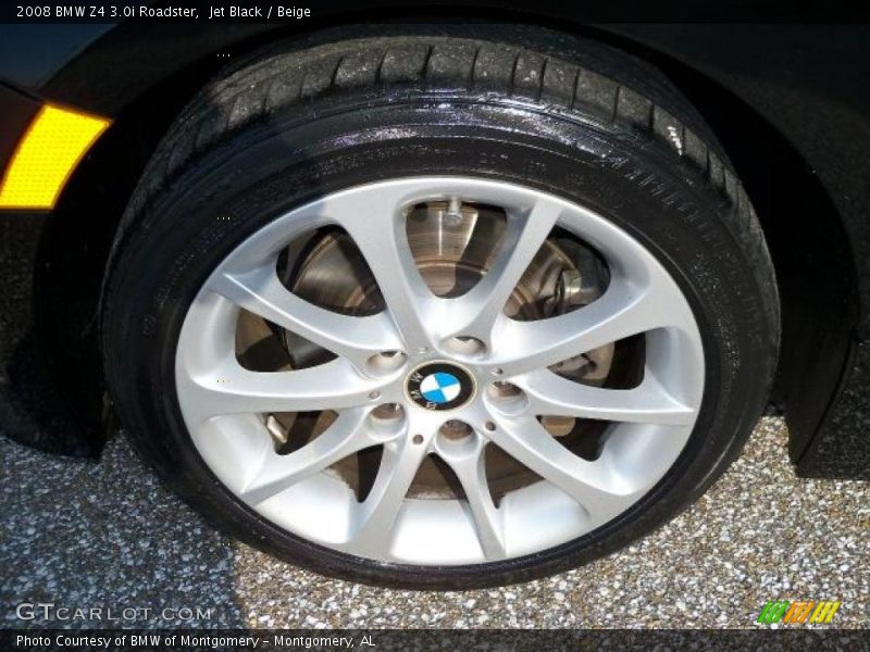 Jet Black / Beige 2008 BMW Z4 3.0i Roadster