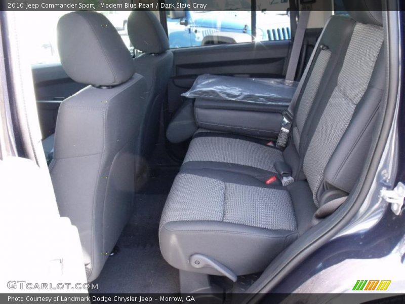 Modern Blue Pearl / Dark Slate Gray 2010 Jeep Commander Sport