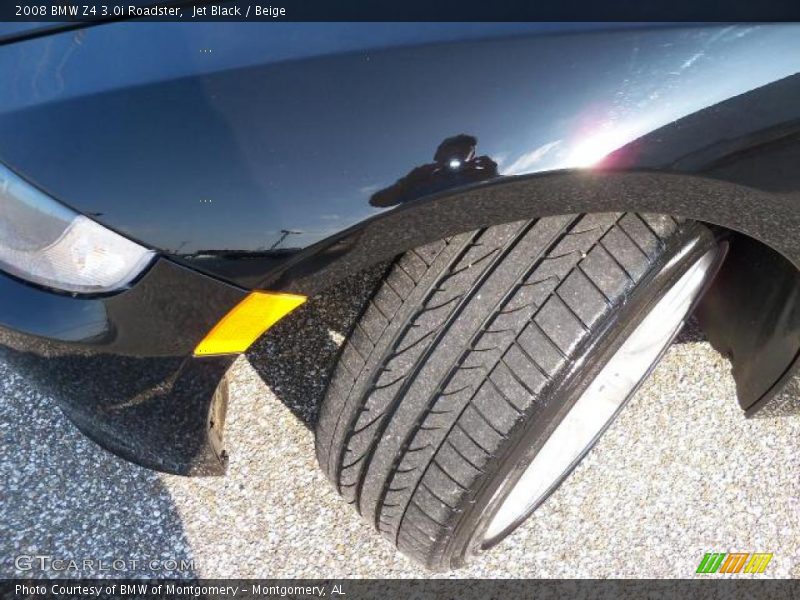 Jet Black / Beige 2008 BMW Z4 3.0i Roadster