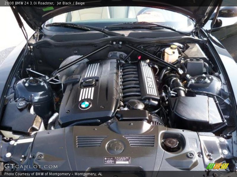 Jet Black / Beige 2008 BMW Z4 3.0i Roadster