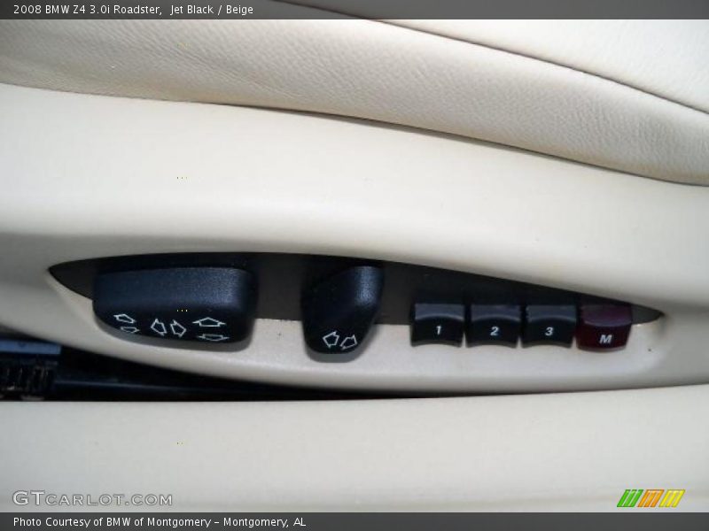 Jet Black / Beige 2008 BMW Z4 3.0i Roadster