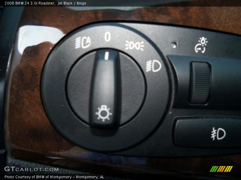 Jet Black / Beige 2008 BMW Z4 3.0i Roadster