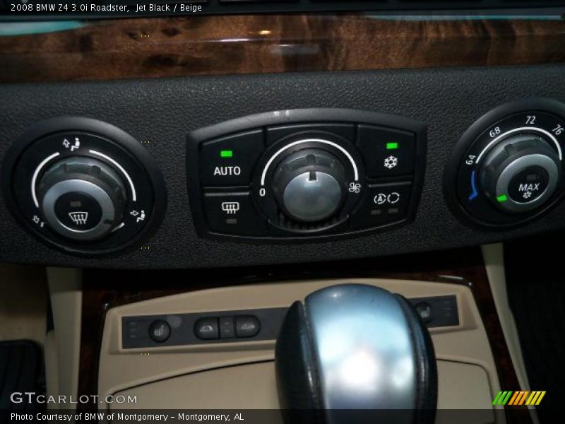 Jet Black / Beige 2008 BMW Z4 3.0i Roadster