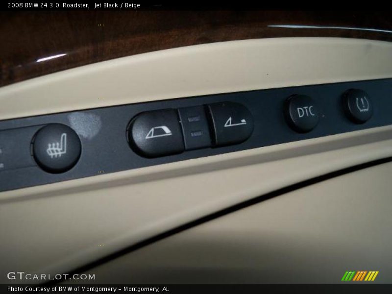 Jet Black / Beige 2008 BMW Z4 3.0i Roadster