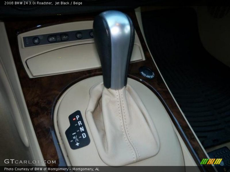 Jet Black / Beige 2008 BMW Z4 3.0i Roadster