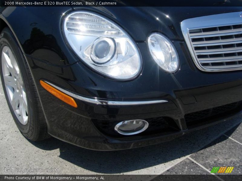 Black / Cashmere 2008 Mercedes-Benz E 320 BlueTEC Sedan