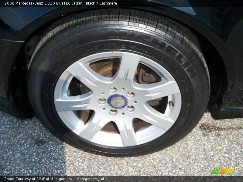 Black / Cashmere 2008 Mercedes-Benz E 320 BlueTEC Sedan