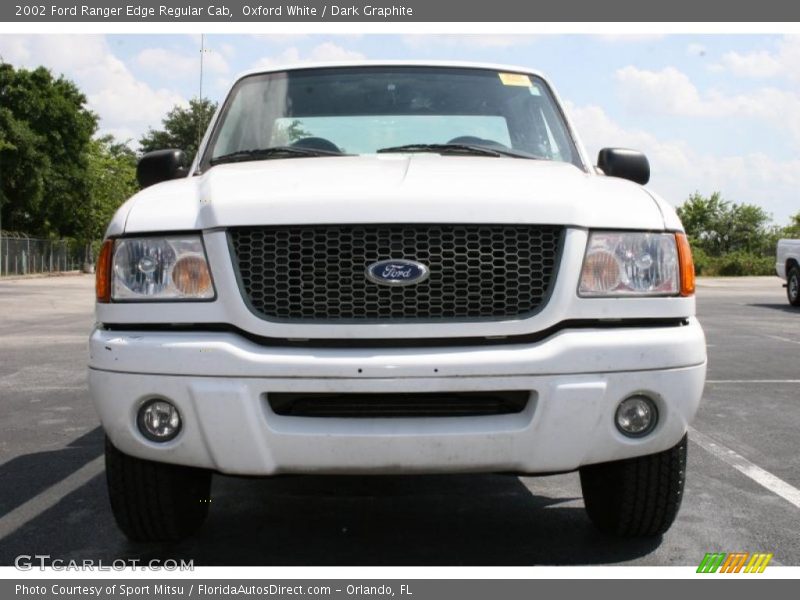 Oxford White / Dark Graphite 2002 Ford Ranger Edge Regular Cab