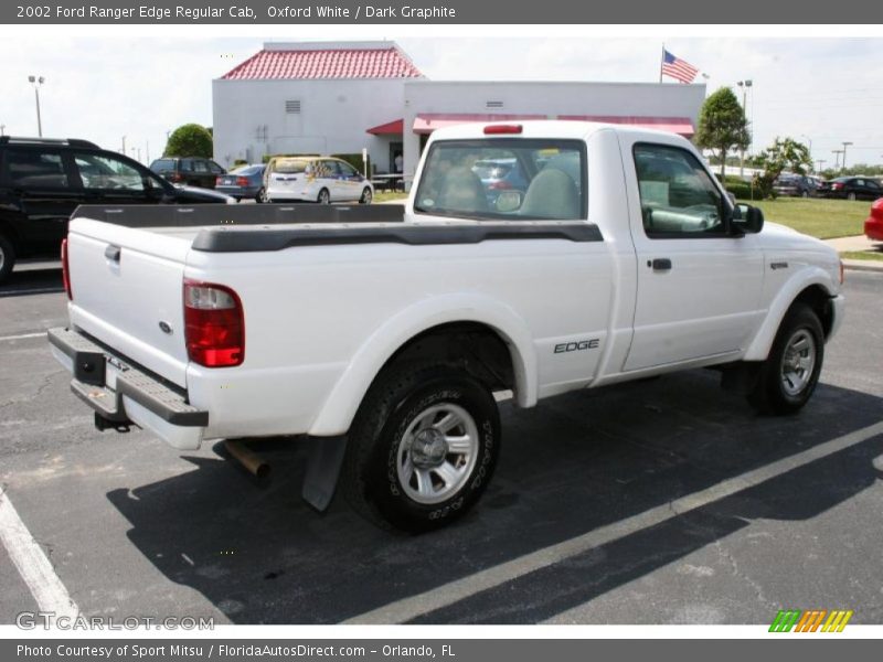 Oxford White / Dark Graphite 2002 Ford Ranger Edge Regular Cab