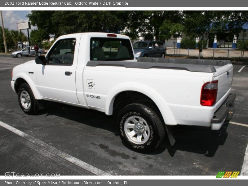 Oxford White / Dark Graphite 2002 Ford Ranger Edge Regular Cab