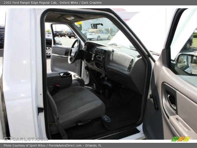 Oxford White / Dark Graphite 2002 Ford Ranger Edge Regular Cab