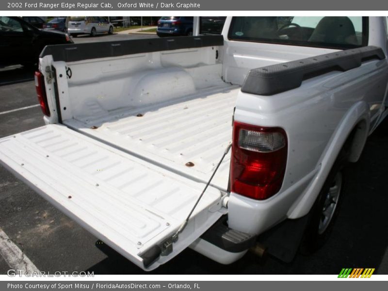 Oxford White / Dark Graphite 2002 Ford Ranger Edge Regular Cab