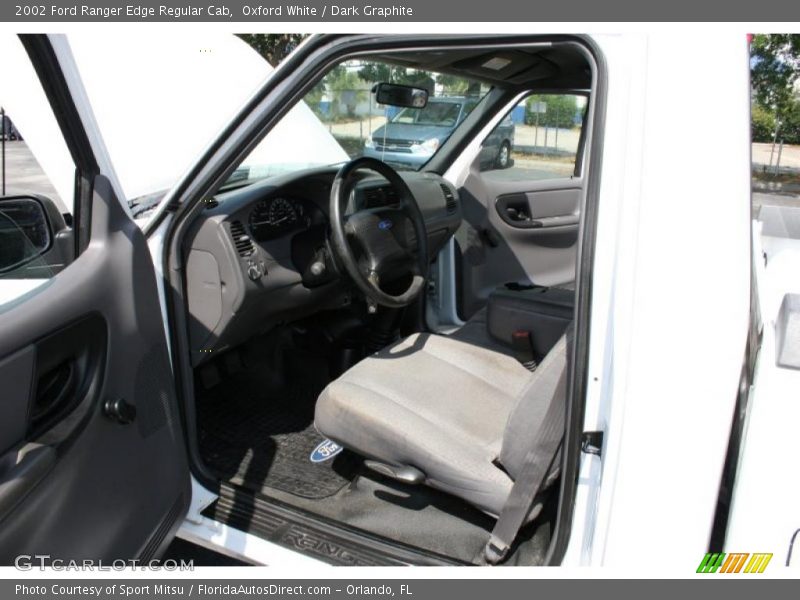 Oxford White / Dark Graphite 2002 Ford Ranger Edge Regular Cab