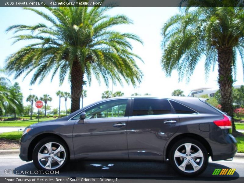 Magnetic Gray Metallic / Ivory 2009 Toyota Venza V6