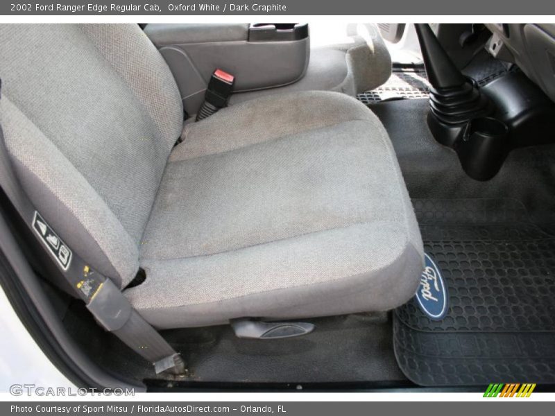 Oxford White / Dark Graphite 2002 Ford Ranger Edge Regular Cab