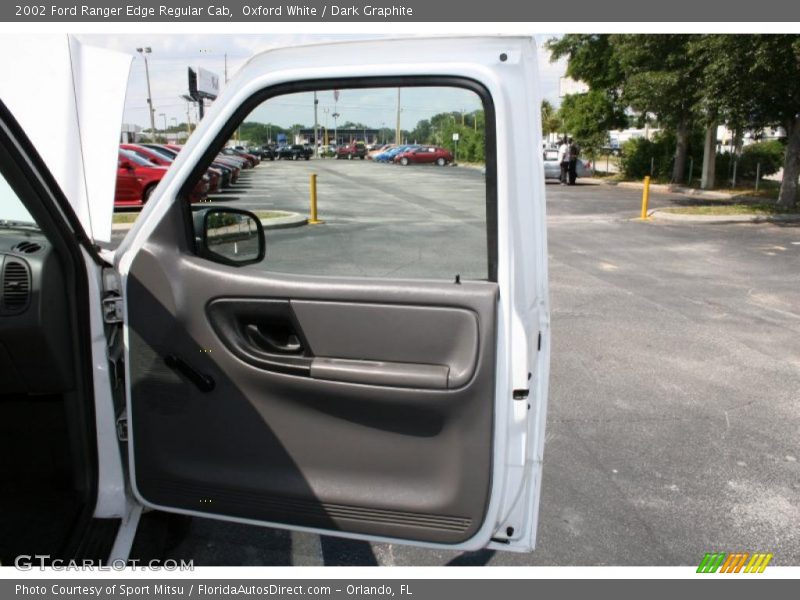Oxford White / Dark Graphite 2002 Ford Ranger Edge Regular Cab