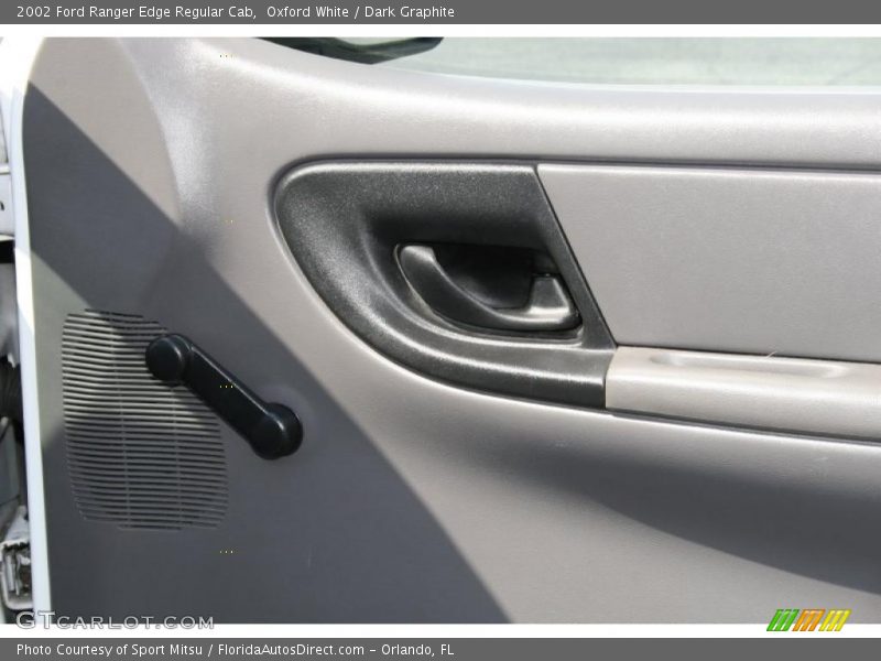 Oxford White / Dark Graphite 2002 Ford Ranger Edge Regular Cab