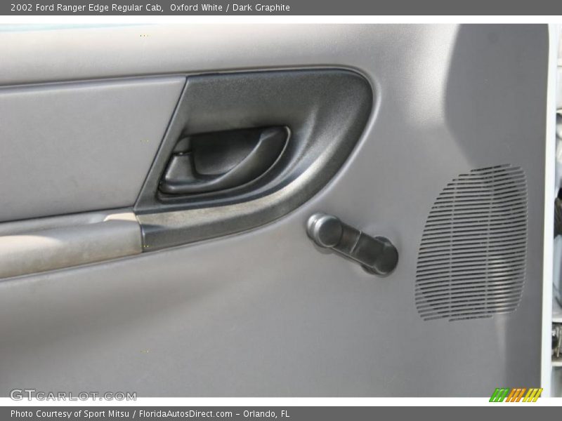 Oxford White / Dark Graphite 2002 Ford Ranger Edge Regular Cab