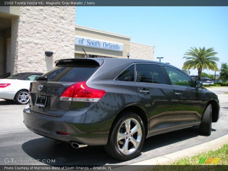 Magnetic Gray Metallic / Ivory 2009 Toyota Venza V6