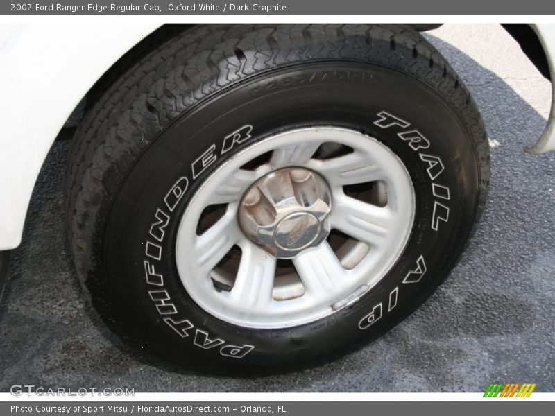 Oxford White / Dark Graphite 2002 Ford Ranger Edge Regular Cab