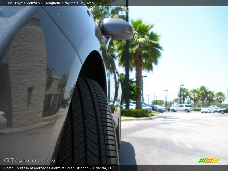 Magnetic Gray Metallic / Ivory 2009 Toyota Venza V6
