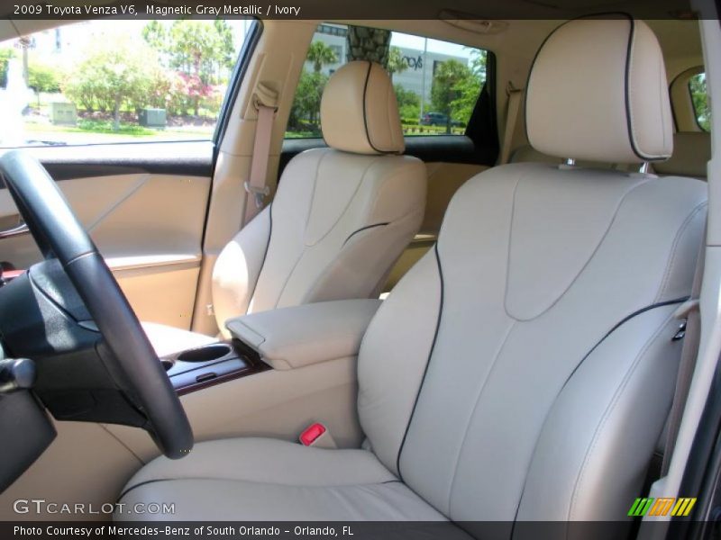 Magnetic Gray Metallic / Ivory 2009 Toyota Venza V6