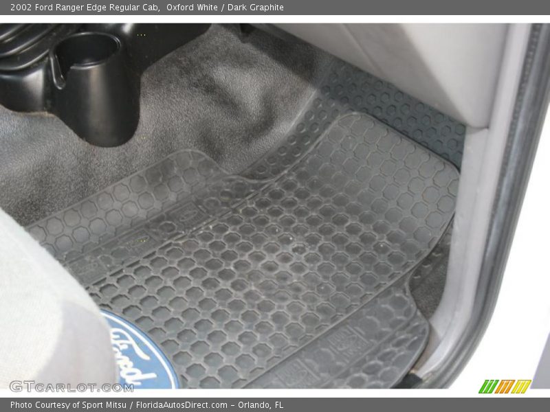 Oxford White / Dark Graphite 2002 Ford Ranger Edge Regular Cab
