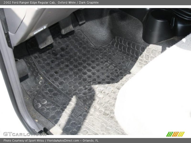 Oxford White / Dark Graphite 2002 Ford Ranger Edge Regular Cab
