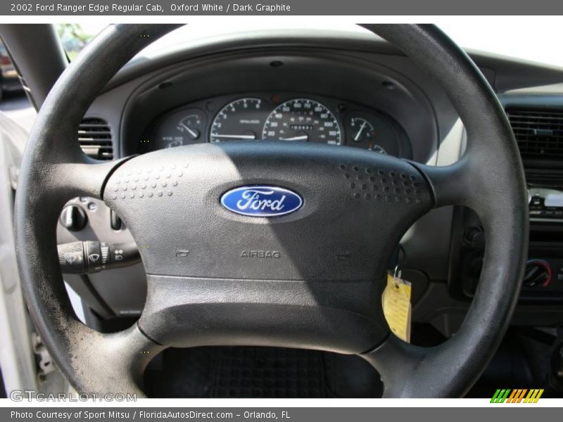 Oxford White / Dark Graphite 2002 Ford Ranger Edge Regular Cab