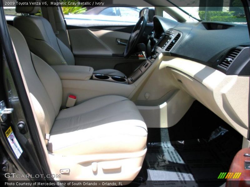 Magnetic Gray Metallic / Ivory 2009 Toyota Venza V6