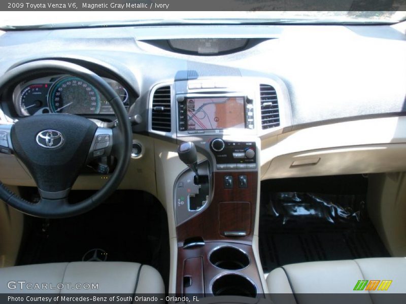 Magnetic Gray Metallic / Ivory 2009 Toyota Venza V6