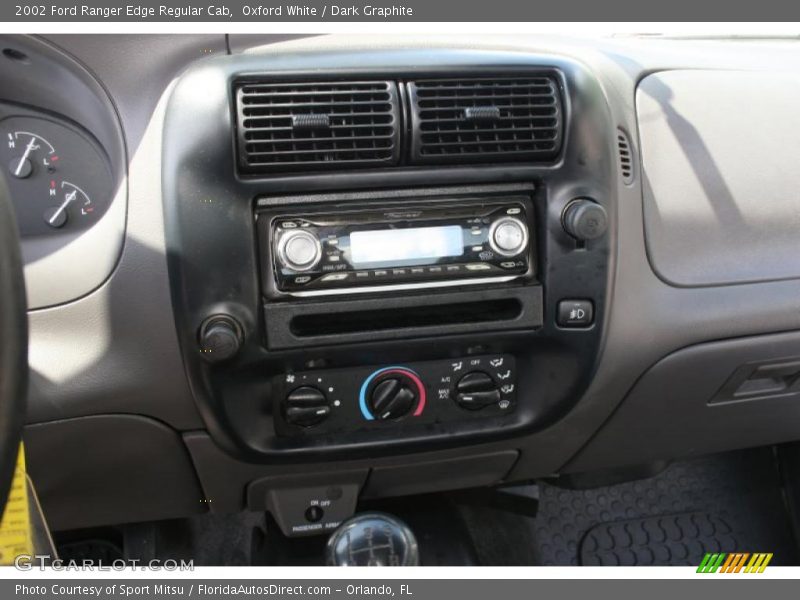 Oxford White / Dark Graphite 2002 Ford Ranger Edge Regular Cab