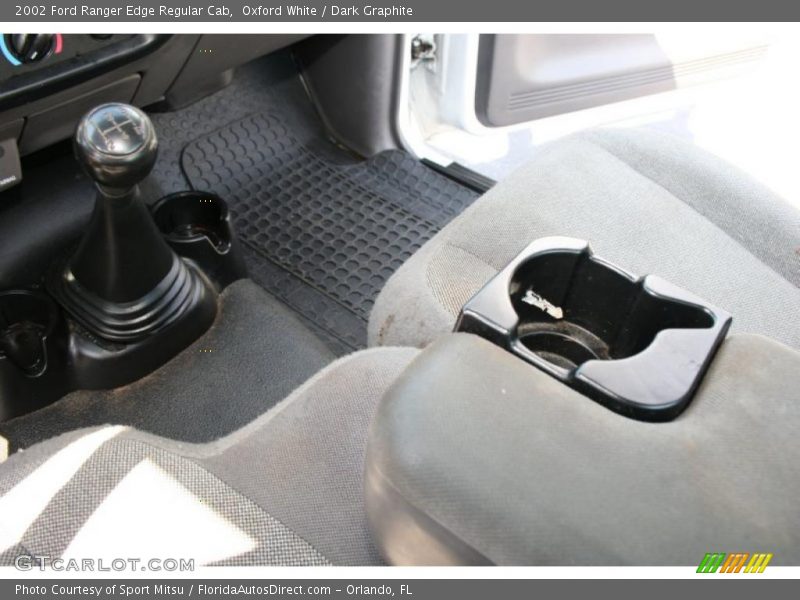 Oxford White / Dark Graphite 2002 Ford Ranger Edge Regular Cab
