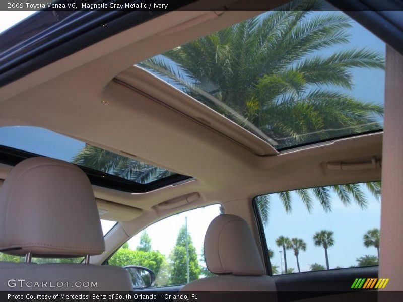 Magnetic Gray Metallic / Ivory 2009 Toyota Venza V6