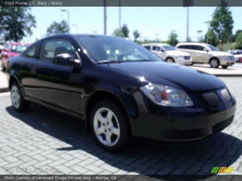 Black / Ebony 2009 Pontiac G5