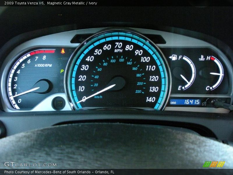 Magnetic Gray Metallic / Ivory 2009 Toyota Venza V6