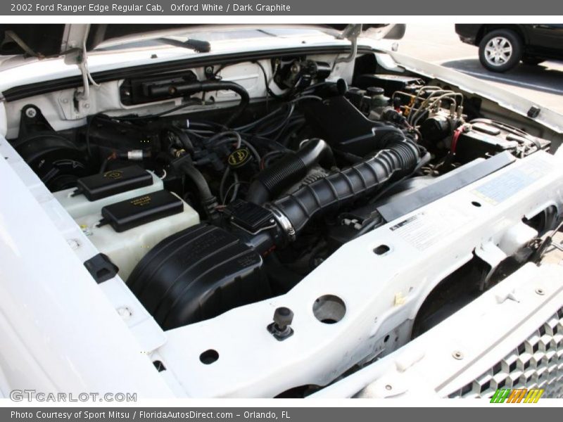 Oxford White / Dark Graphite 2002 Ford Ranger Edge Regular Cab